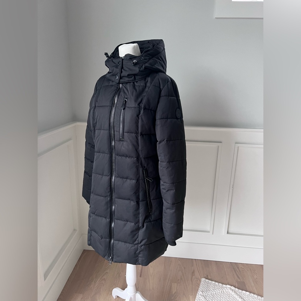 Noize women’s black parka jacket size M